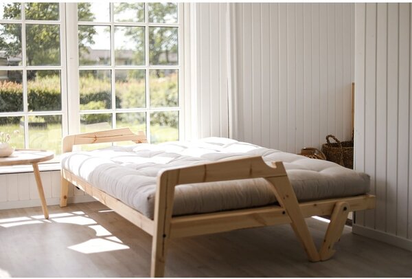 Narančasti kauč na razvlačenje 204 cm Grab - Karup Design