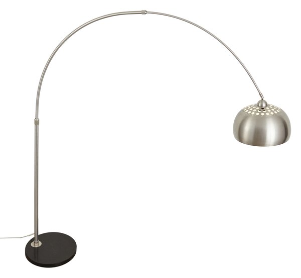 Moderna podna lampa s lukom od čelika, podesive visine - Grande