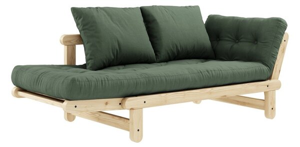 Promjenjivi kauč Karup Design Beat Natural Clear/Olive Green