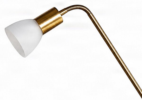 Podne Lampa Lindby, Felicia, Zlato / mjed, Dnevna soba, Metal, Moderan