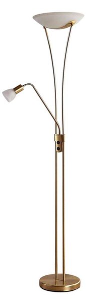 Podne Lampa Lindby, Felicia, Zlato / mjed, Dnevna soba, Metal, Moderan