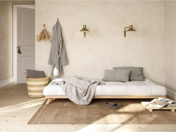 Bračni krevet od borovine s podnicom 180x200 cm Senza – Karup Design