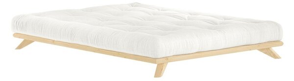 Bračni krevet od borovine s podnicom 180x200 cm Senza – Karup Design