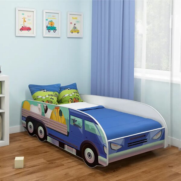 Dječji krevet ACMA TRUCK 140x70 cm 05 Farma