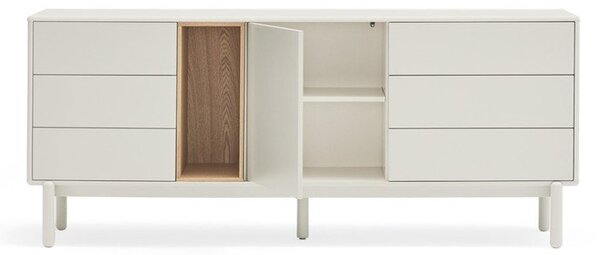Krem komoda 180x76x40 cm Corvo – Teulat