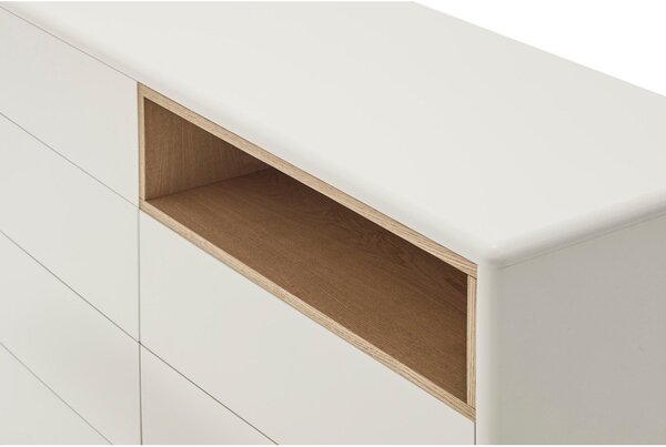 Krem komoda 120x90x40 cm Corvo – Teulat