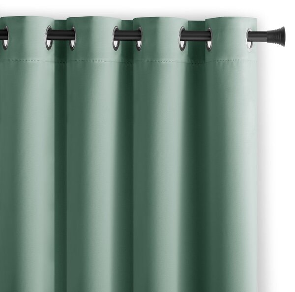 Svijetlo zelena zavjesa za djelomično zamračenje 140x245 cm Kierra – Restilo