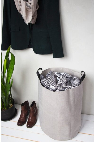 Bež košara za rublje Bigso Box of Sweden Bin, 69 l