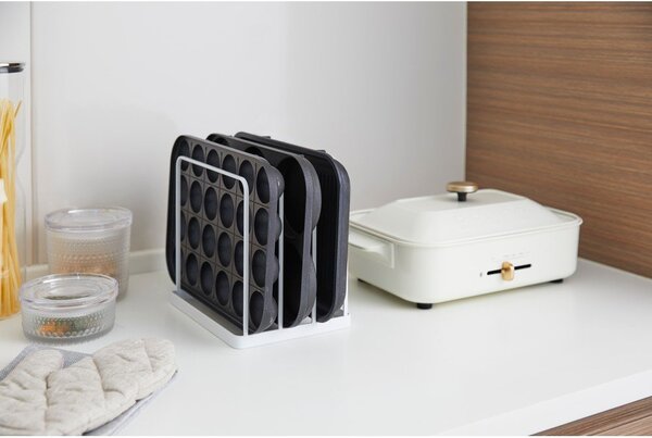 Bijeli metalni organizator Yamazaki Tower