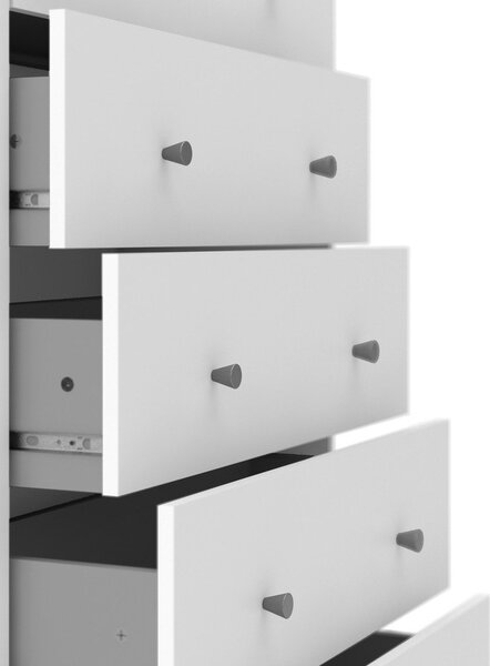 Bijela komoda 72x108x30 cm May – Tvilum