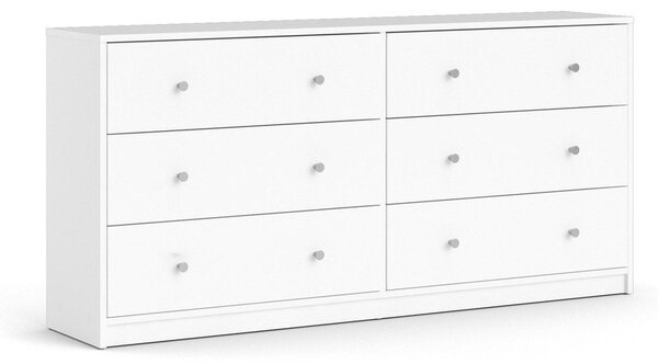 Bijela komoda Tvilum May, 143 x 68 cm