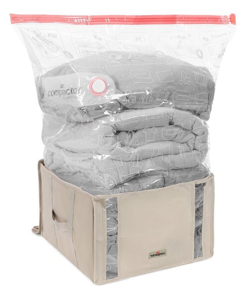 Vakuumska tekstilna kutija za pohranu odjeće 42x40x25 cm Life – Compactor