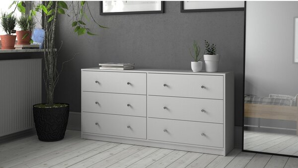Bijela komoda Tvilum May, 143 x 68 cm
