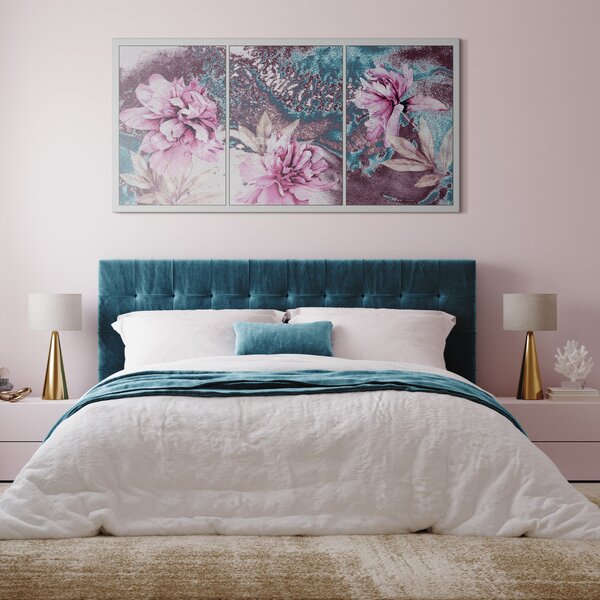 Zidni ukras Trittico Di Fiori