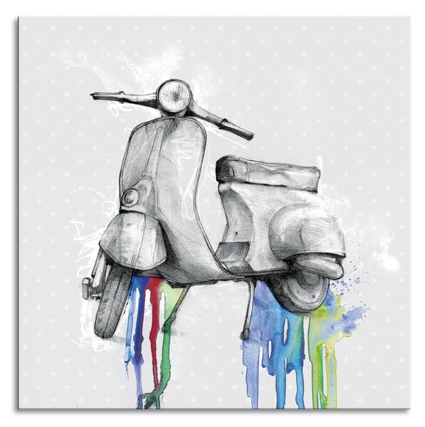 Zidni ukras Vespa 50