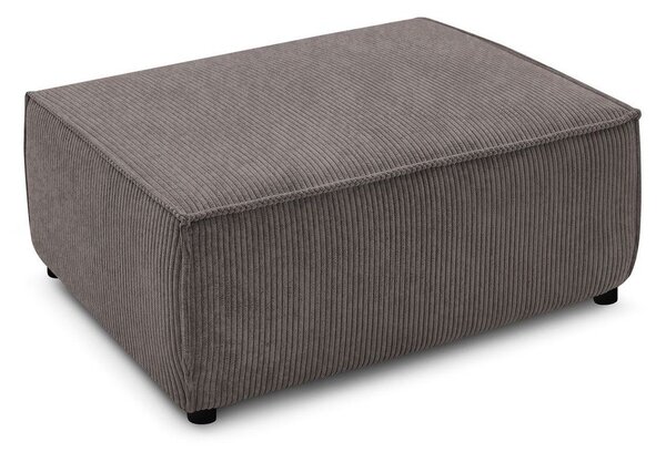 Smeđe-sivi tabure od samta Nihad – Bobochic Paris