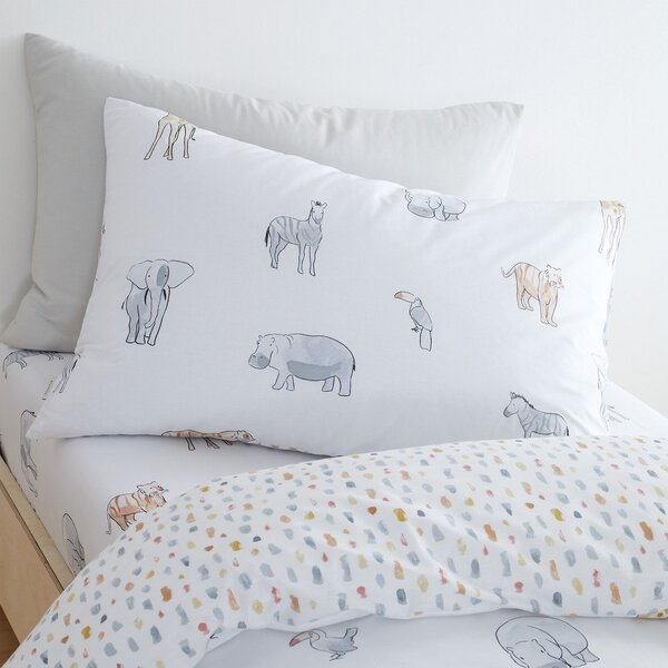 Pamučna dječja posteljina za krevet za jednu osobu 120x150 cm Zoo Animals – Bianca