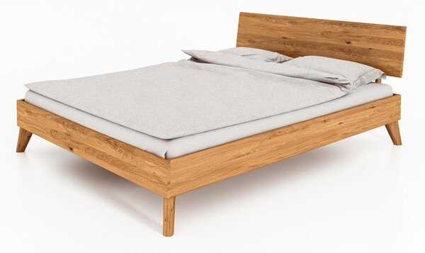 Bračni krevet od hrastovog drveta 180x200 cm Greg 1 - The Beds
