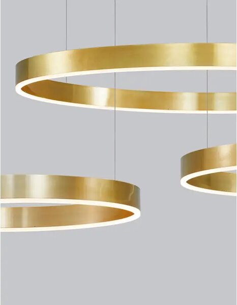 MOTIF VISILICA LED 60W/3000K/4165lm/DIMM/IP20/MESING ZLATNA NL9190655