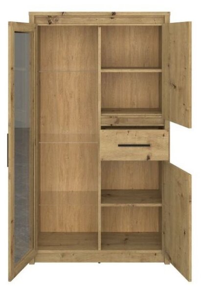 Zondo.hr Vitrina Andra 2D1W1S (hrast artisan). Akcija -20%. 1052732