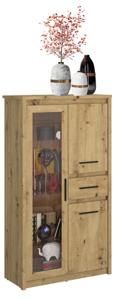 Zondo.hr Vitrina Andra 2D1W1S (hrast artisan). Akcija -20%. 1052732