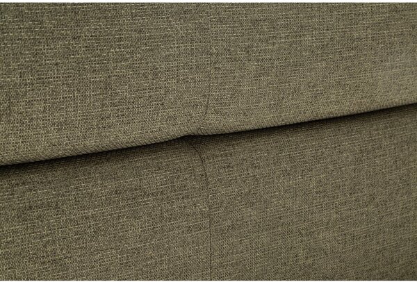 Zeleni tapecirani bračni krevet s prostorom za odlaganje s podnicom 160x200 cm Lotte – Meise Möbel
