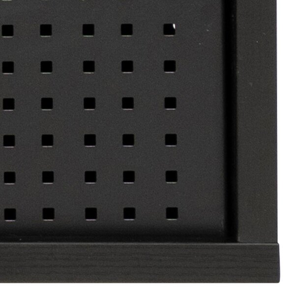 Crna TV komoda u dekoru jasena 180x44,5 cm Angus – Actona