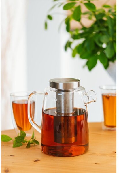 Stakleni čajnik Vialli Design, 1,5 l