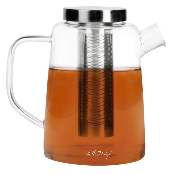 Stakleni čajnik Vialli Design, 1,5 l