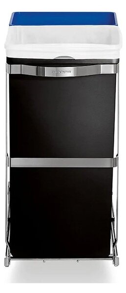 Plastična kanta za otpad 35 l Dual - simplehuman