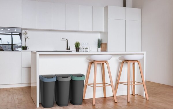Kanta za otpad od reciklirane plastike 25 l Twist - Rotho