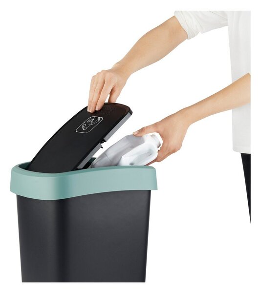 Kanta za otpad od reciklirane plastike 50 l Twist - Rotho