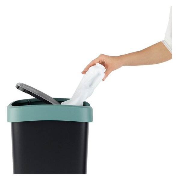 Kanta za otpad od reciklirane plastike 50 l Twist - Rotho