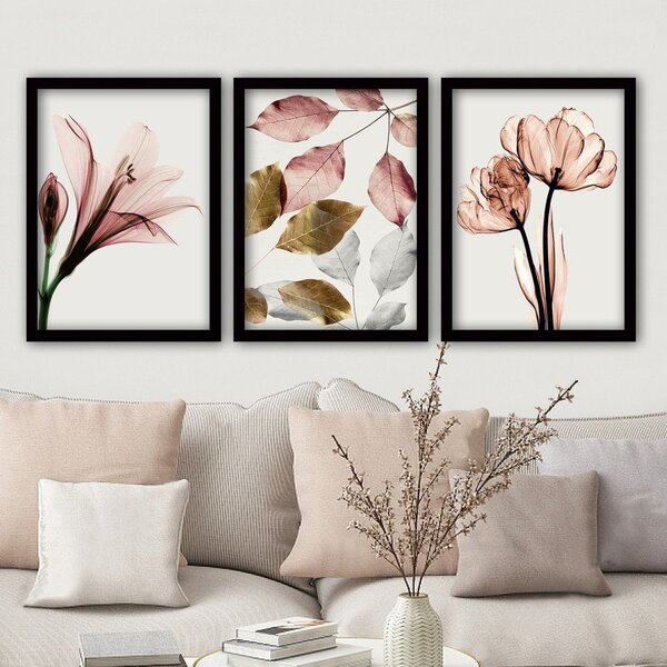 Slike u setu 3 kom 35x45 cm – Wallity