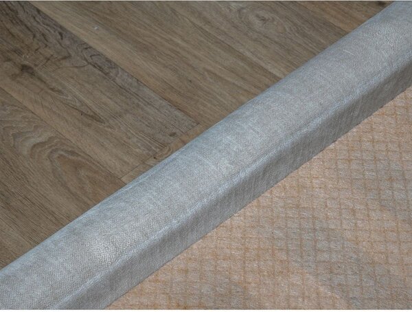 Svijetlo sivi tapecirani bračni krevet s prostorom za pohranu s podnicom 180x200 cm Jade - Bobochic Paris
