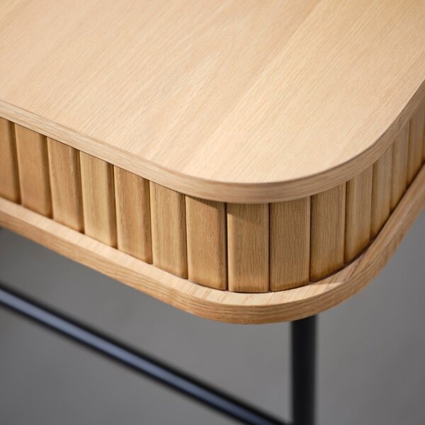 Radni stol u dekoru hrasta 60x120 cm Nola - Unique Furniture