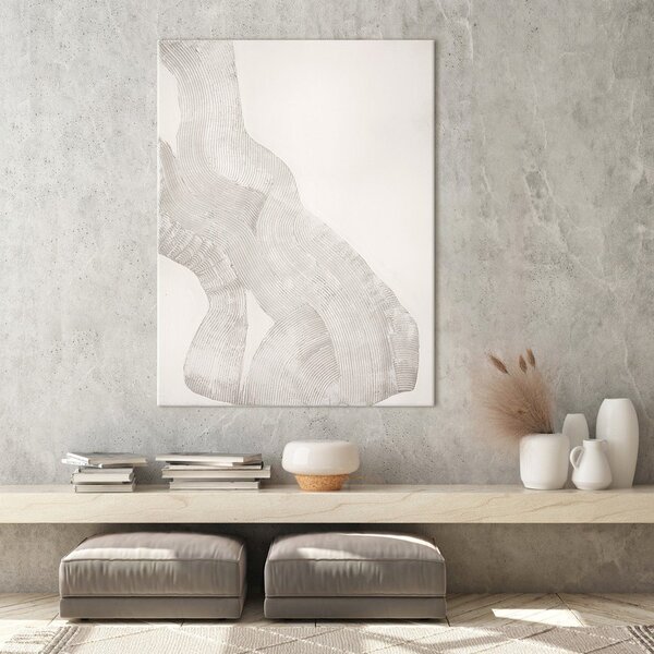 Ručno oslikana slika 90x120 cm White Sculpture - Malerifabrikken