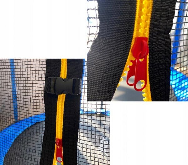 Vrtni trampolin 305 cm + zaštitna mreža + stepenice