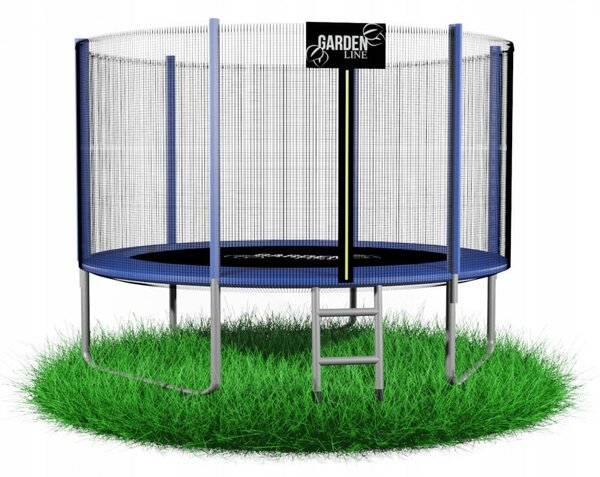 Vrtni trampolin 305 cm + zaštitna mreža + stepenice