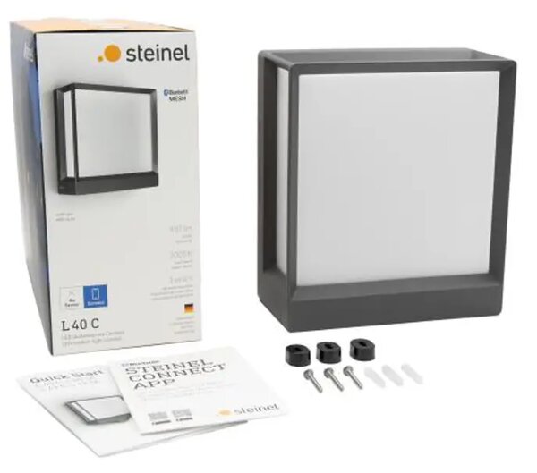 LED VANJSKA ZIDNA SVJETILJKA BLUETOOTH L 40 C ANTRACIT 12,9W 3000K 869lm L40 C ANT