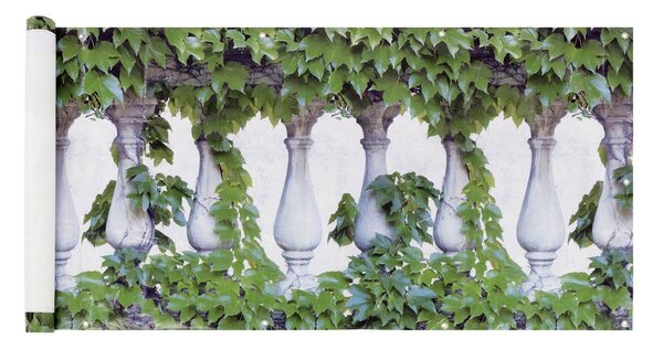 Zeleni plastičan balkonski zastor 500x85 cm – Maximex