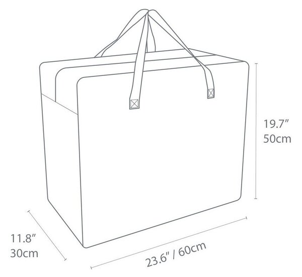 Tekstilni organizator za garderobu – Bigso Box of Sweden