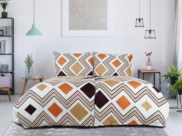 Posteljina od mikrosatena SONVIA, šarena Dimenzije posteljine: 70 x 90 cm | 140 x 200 cm