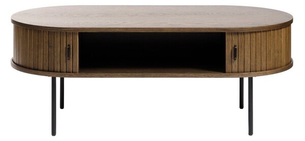 Stolić u dekoru hrasta u prirodnoj boji 60x120 cm Nola - Unique Furniture