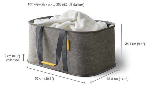 Tekstilna košara za rublje 35 l Hold-All – Joseph Joseph