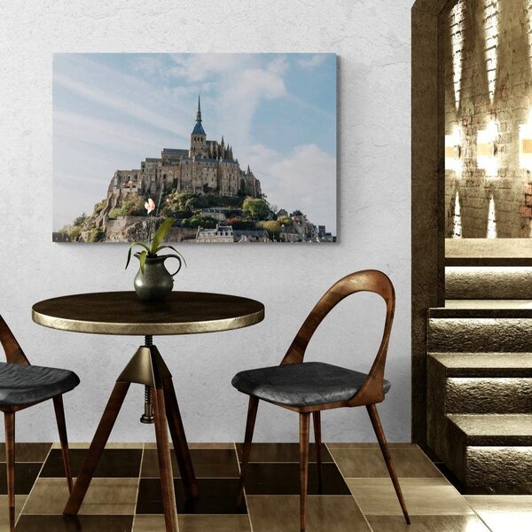 Slika burg Mont-Saint-Michel