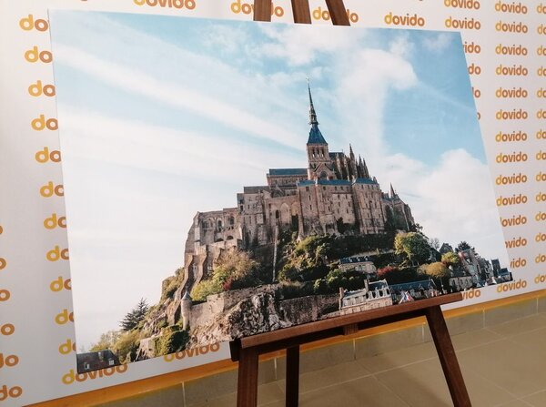 Slika burg Mont-Saint-Michel