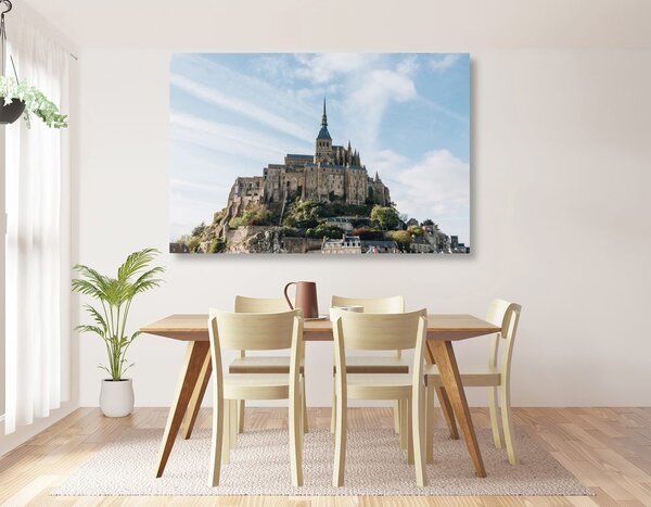 Slika burg Mont-Saint-Michel