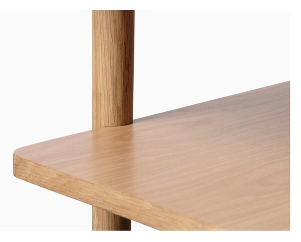 Stolić za kavu s pločom stola u dekoru hrasta u prirodnoj boji 60x120 cm Ponza – Unique Furniture