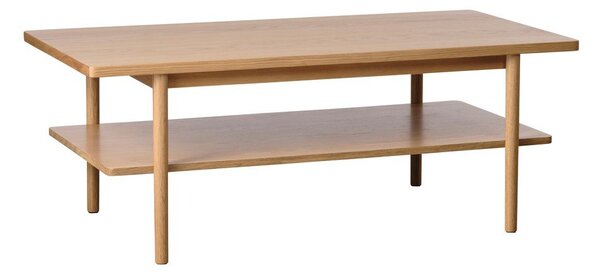 Stolić za kavu s pločom stola u dekoru hrasta u prirodnoj boji 60x120 cm Ponza – Unique Furniture
